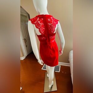 Mini dress, new, size 4, color red, brand express